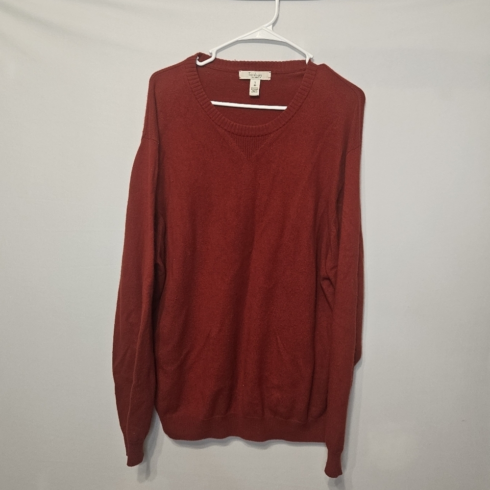 Turnbury Sweater Large Cashmere/Cotton Blend